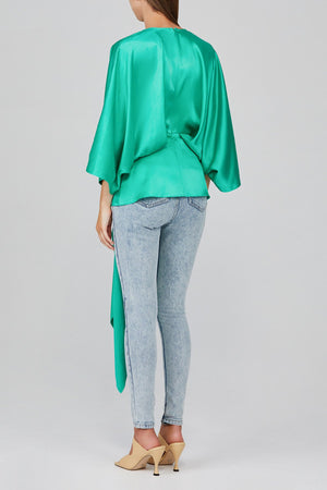 Acler Irwin Top in Electric Green