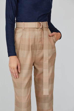 Acler Chelsea Pant In Check