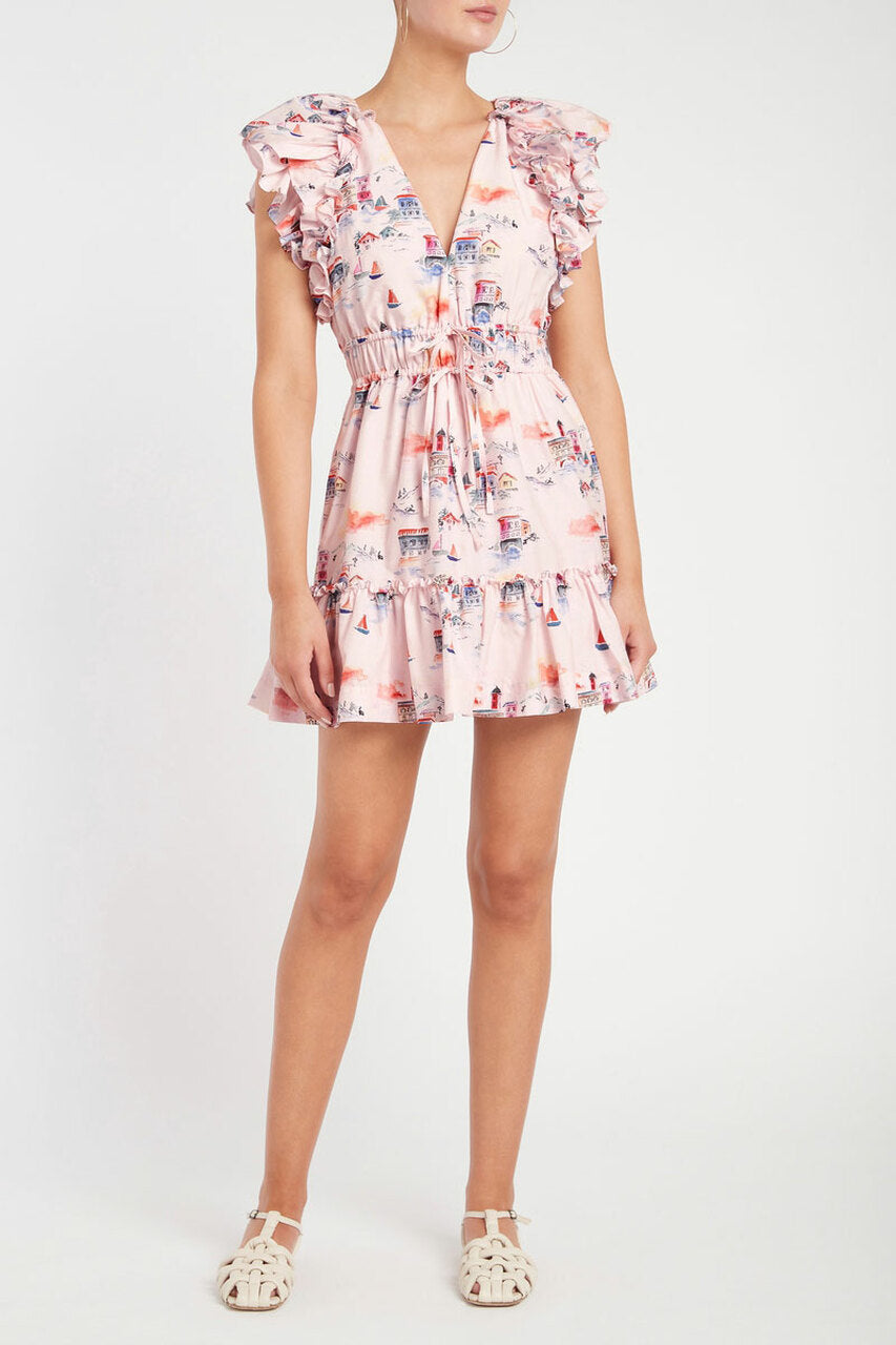 Rebecca Vallance Caneletto Mini Dress