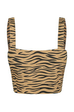 S/W/F Crop Top in Tiger