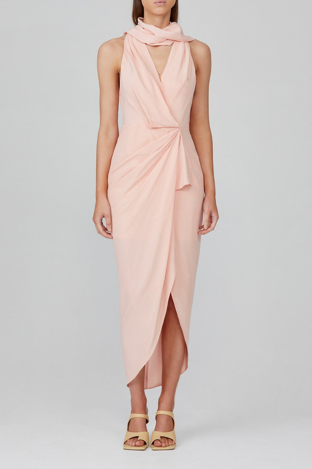 Acler Daleside Dress In Rose Pink