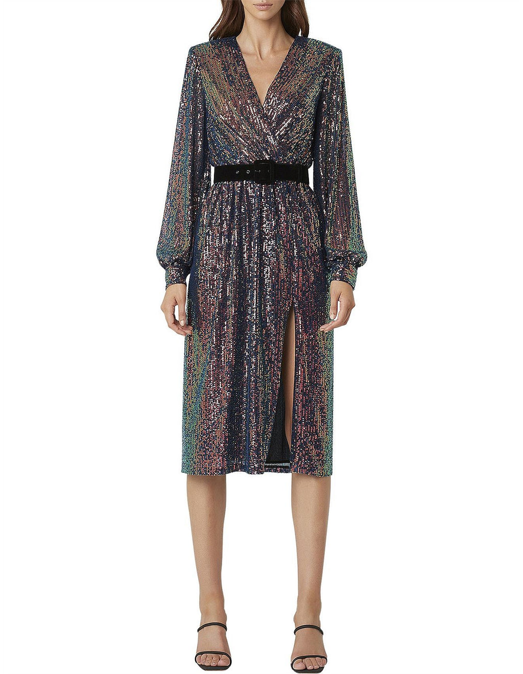 Rebecca Vallance Roxbury Dress in Multi Sequin